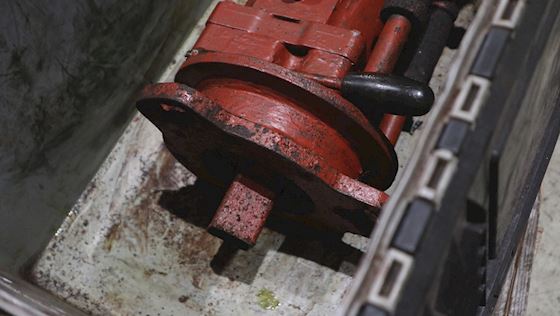 Hawe Hydraulik motor med tre lange slanger og lynkoblinger #3