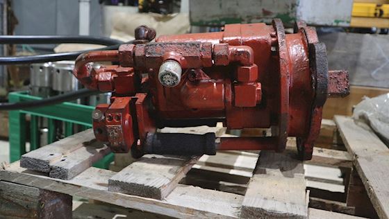 Hawe Hydraulik motor med tre lange slanger og lynkoblinger #5