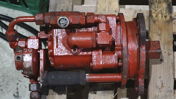 Hawe Hydraulik motor med tre lange slanger og lynkoblinger #7