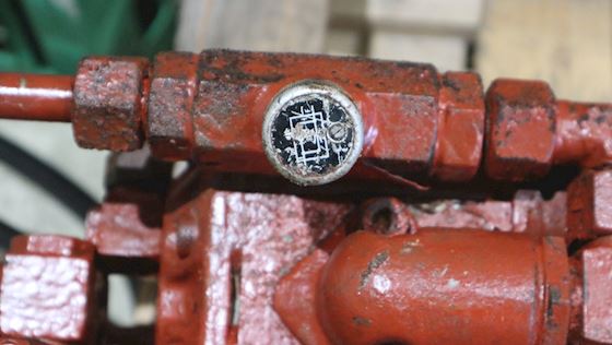 Hawe Hydraulik motor med tre lange slanger og lynkoblinger #13