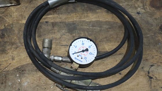 Test slanger for hydraulik med manometer #1