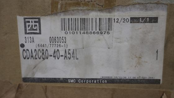 SMC Air Cylinder Tie Rod Cylinder CDA2C80-40-A54L #2