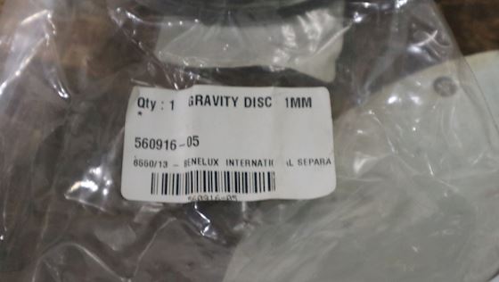 Alfa Laval Gravity Disc 61 mm  560916-05 #1