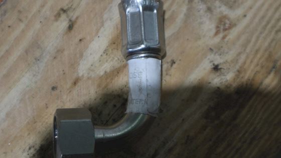 Alfa Laval Flexible Steel Hose  With one 90 degress #1