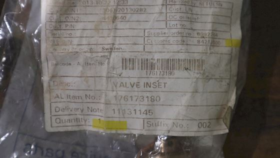 Alfa Laval Valve Inset #2