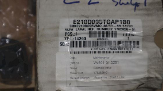 Alfa Laval Solenoid Valve SC XE210D095VMO 48/50-60 14290 #4