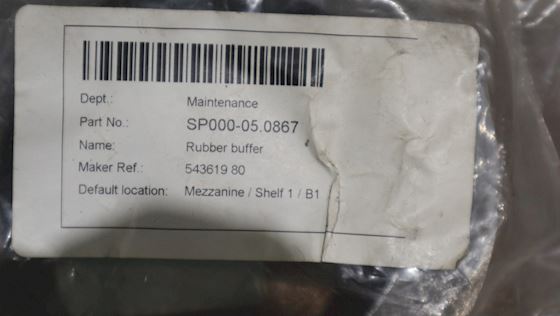 Alfa Laval Rubber Buffer pos. 17 #2