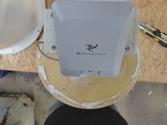 WORLDSPACE ANTENNE SAT. #2