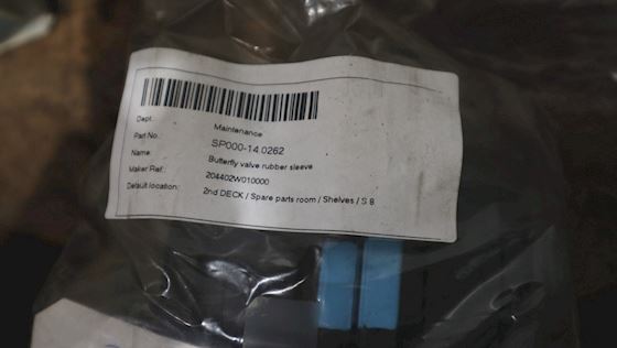 Tomoe Valve Co Gummi indsat til Butterfly ventiler #4