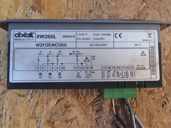 DIXELL DIXEL  XW2690L -5NODO-R TEMP.  measurements 150x31mm built-in depth 50mm #2