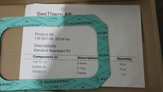 Alfa Laval LO Separator Electric Heater Sparepart Kit 22/24 #2