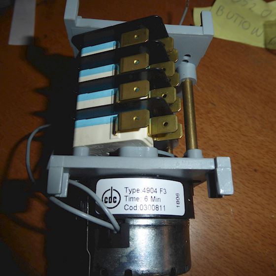 CDC DISHWASHER GLASSWASHER WASH RINSE CYCLE PROGRAMME TIMER #2