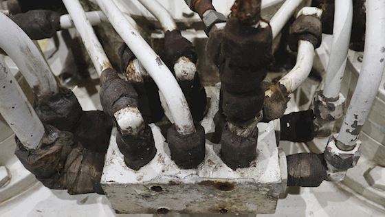 Odim Gear box 4M7000 for Streamer Winch #17