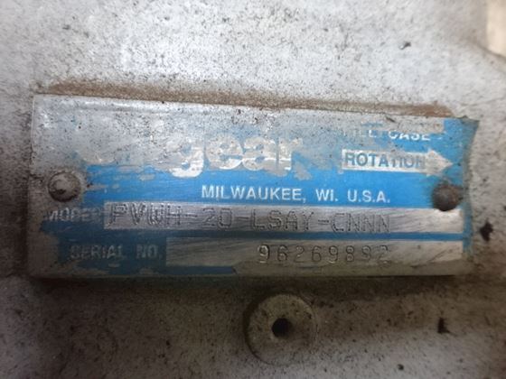 Oilgear PVWH-20-LSAY-CNNN #2