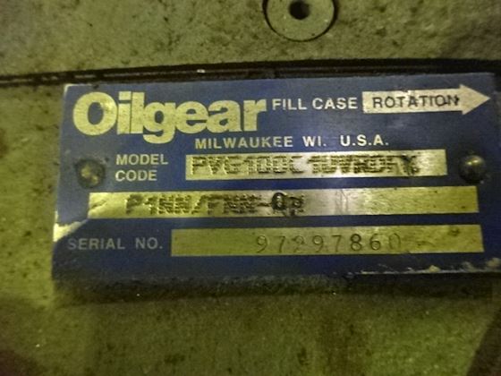 Oilgear Hydr. Pumpe PVG100C1UVRDFY #2