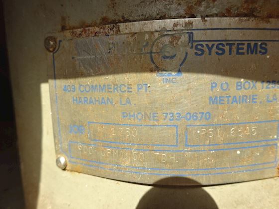 Pumpsystem 600 gpm 50 thd #2