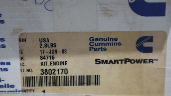 Cummins Piston plus ringe #3