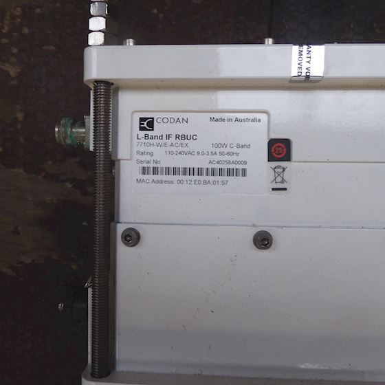 CODAN CODAN L-BAND IF  RBUG 7710H-W/E-AC/EX  100W C-Band #2