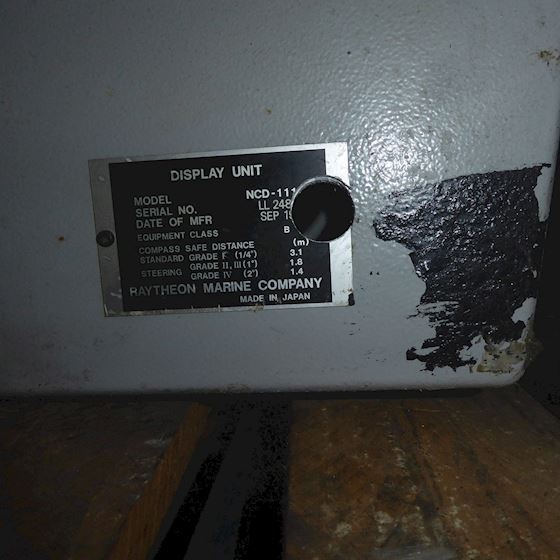 Raytheon radar x band processor radar #7