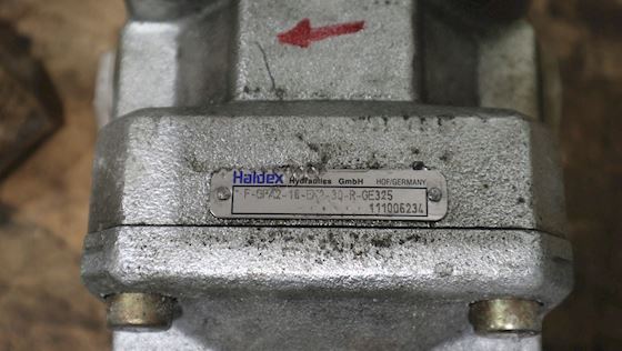 Haldex F-GPA2-16-EK2-30-R-GE325 Gear pump with adjustable relief Valve #9