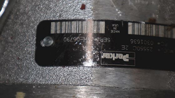 Parker Single Gear Pump 25550C 2E-4 #12