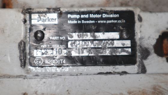 Brevini Hydraulics Hydraulic motor serie F12-110 with Planetary Gearbox  Serie FL450.8C-OR #12