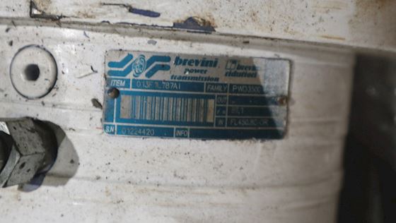 Brevini Hydraulics Hydraulic motor serie F12-110 with Planetary Gearbox  Serie FL450.8C-OR #9