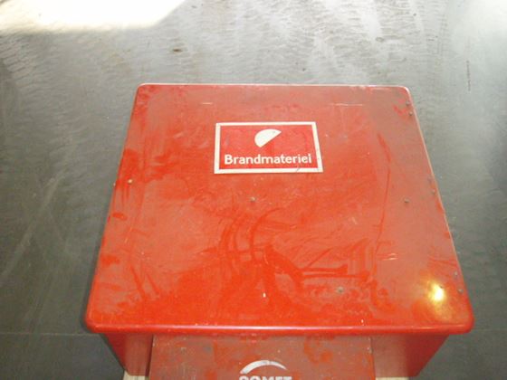 Comet Firefighter equipment in cupboard #1