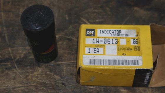 Caterpillar Indicator- Air Filter Service 1W-0613 #3