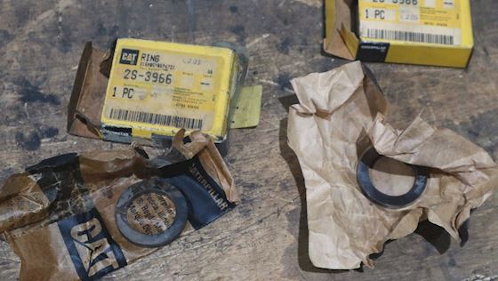 Caterpillar Ring 2S-3966 #2