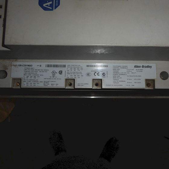 Allen-Bradley The Allen-Bradley 150-C201NBD is a SMC-3 Smart Motor Controller. #2