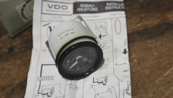 VDO Indicator Time counter    ø 60 mm 12-24V #2
