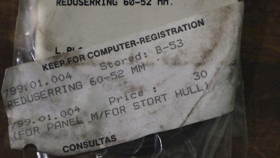 VDO Ramme til times tæller instrument ID 12873 #2