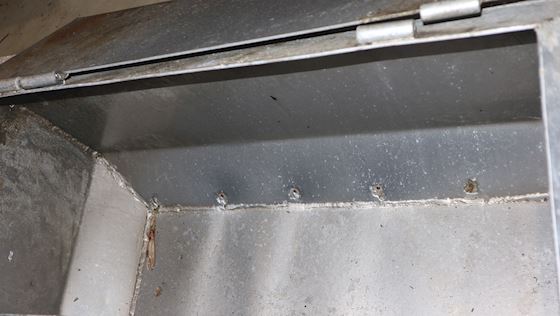 Skylle kasse i rust fri #4