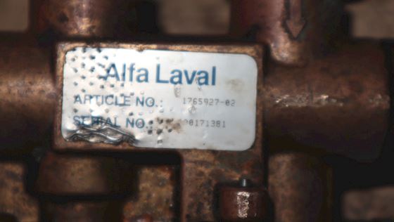 Alfa Laval Valve Block Water 1765927-02 #1