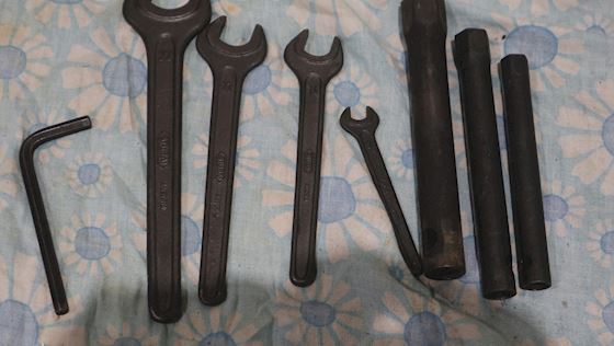 BBC VTR 201 Værktøj og lidt reservedele #4