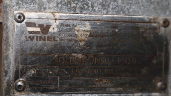 Winel B.V. Tank Vent Check Valve Bolero DN50  PN10 #5
