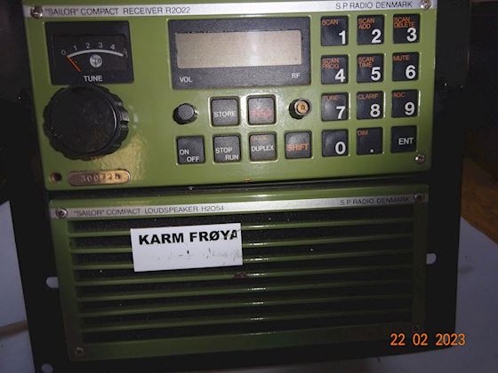Sailor RADIO MODTAGER med HØJTALER R2022 #1