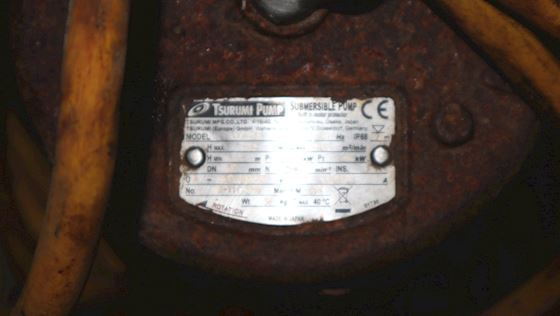 Tsurumi Pump Dyk pumpe 80C21,5 #3