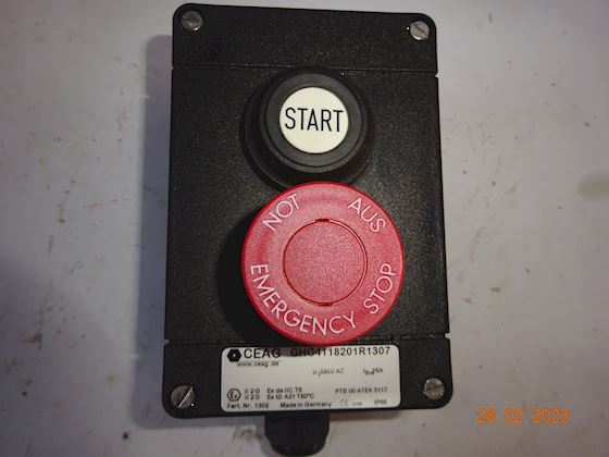 CEAG NØDSTOP MED GENSTART P412 #1