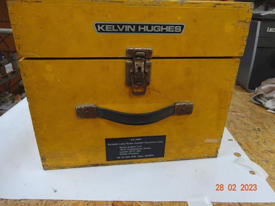 Kelvin Hughes ALDIS LAMPE KELAMP #3