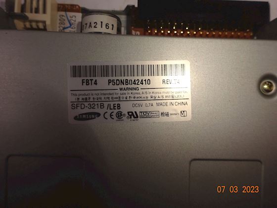 Samsung FLOPPY DISC SFD-321B #1
