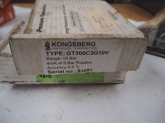 Kongsberg PRESSURE TRANSMITTER GT300C3G10V #3