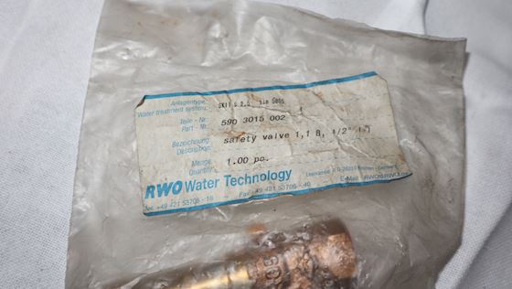 RWO Safety Valve 1,1 B #2