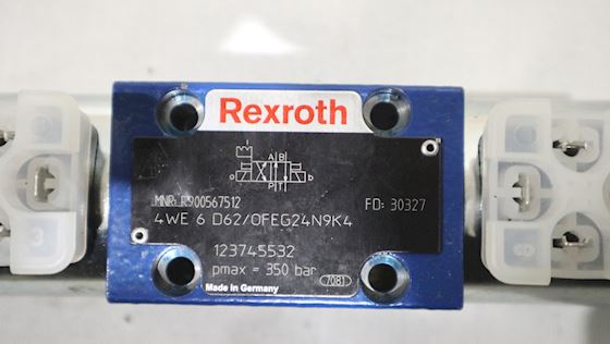 Rexroth 4/2 Solennoid Valve 4WEG6 D62/OFEG24N9K4 #3