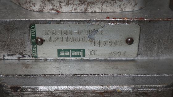 Salami 3PB 38D-P38P2  Med elmotor hus #3