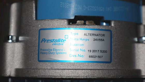 Prestolite Electric Alternator 66021507 #4