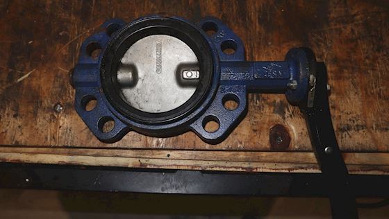 Zesa Butterfly Valve with Lock Lever #1