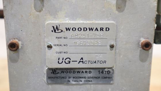 Woodward UG-Actuator UG15  CW #2