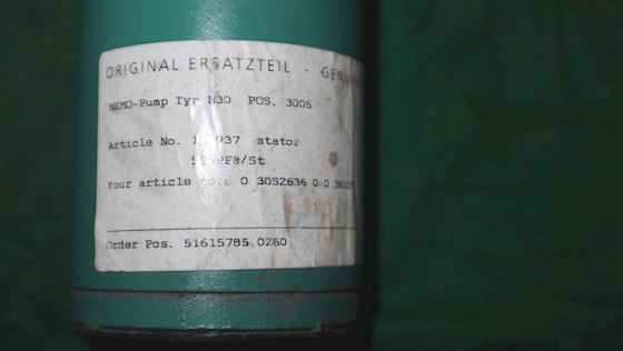 Netzsch Nemo Progressing Cavity Pump N30 Stator #5